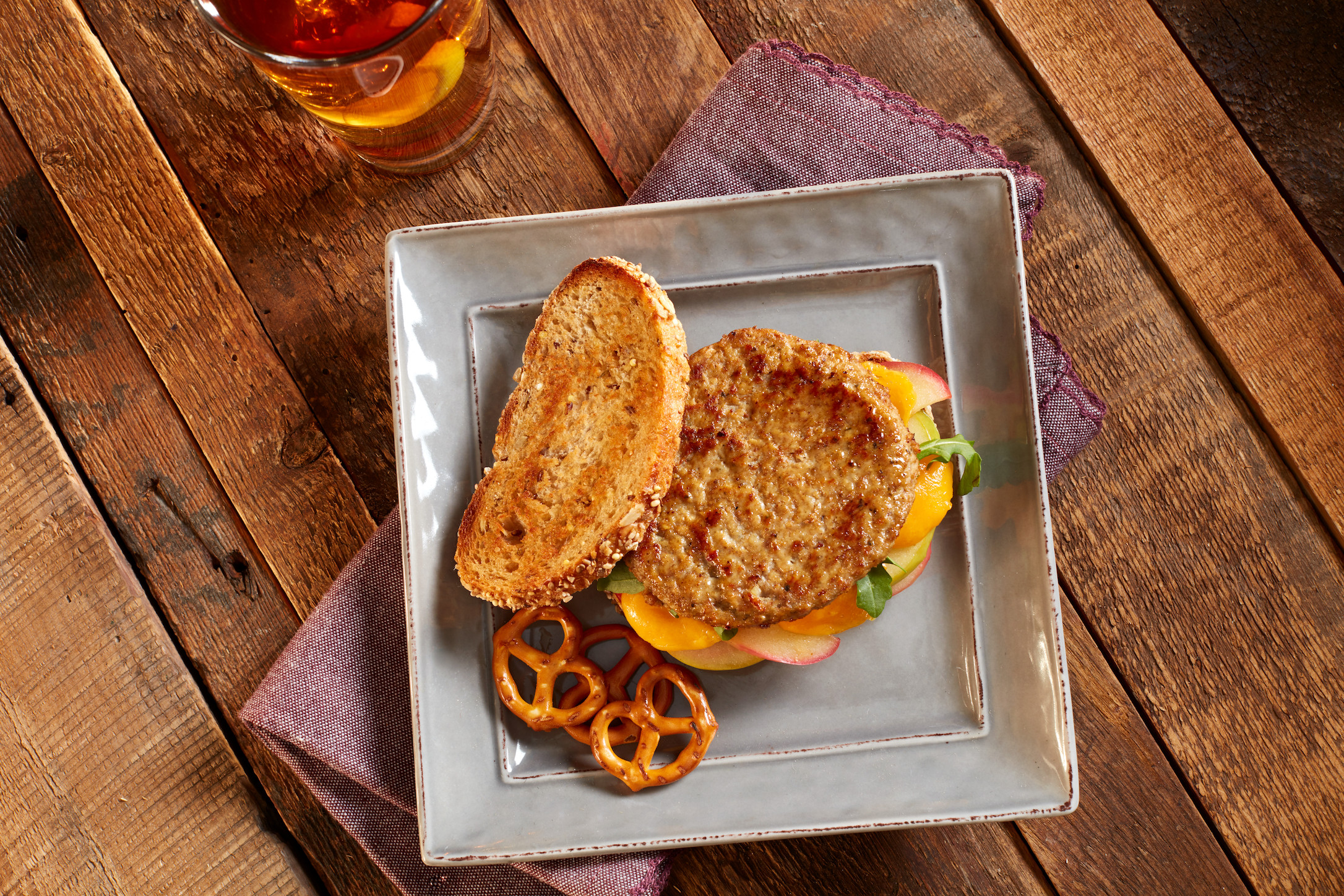 Grilled cheese breakfast sandwich