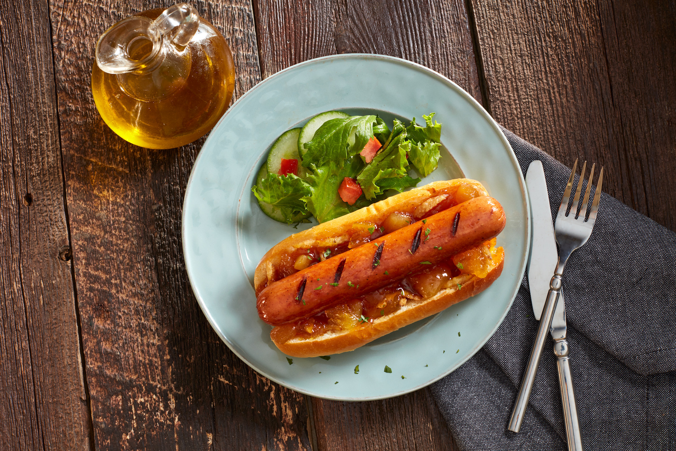 Hawaiin honey bbq sandwich